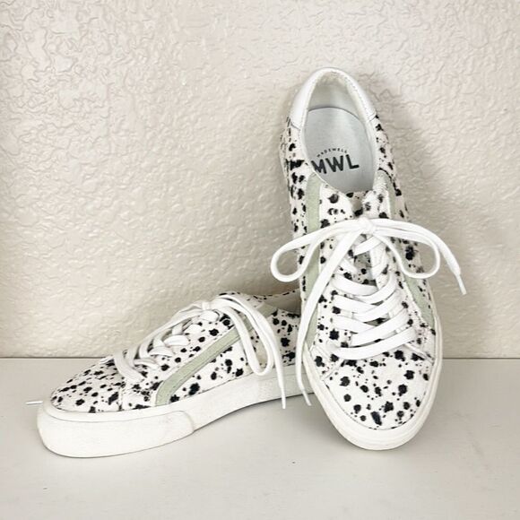 Madewell MWL Sidewalk Low Top Calf Leather Sneakers, 6.5 - Picture 6 of 11